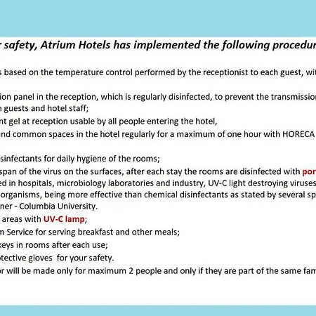 Atrium Center 호텔 부쿠레슈티